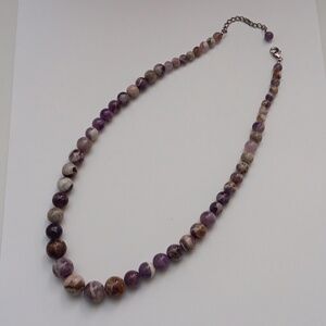 Natural Stone Bead Necklace